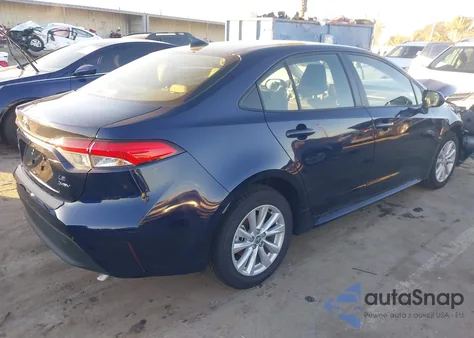 2025 Toyota Corolla Hybrid Le from USA, damaged, VIN JTDBCMFE4S3105510